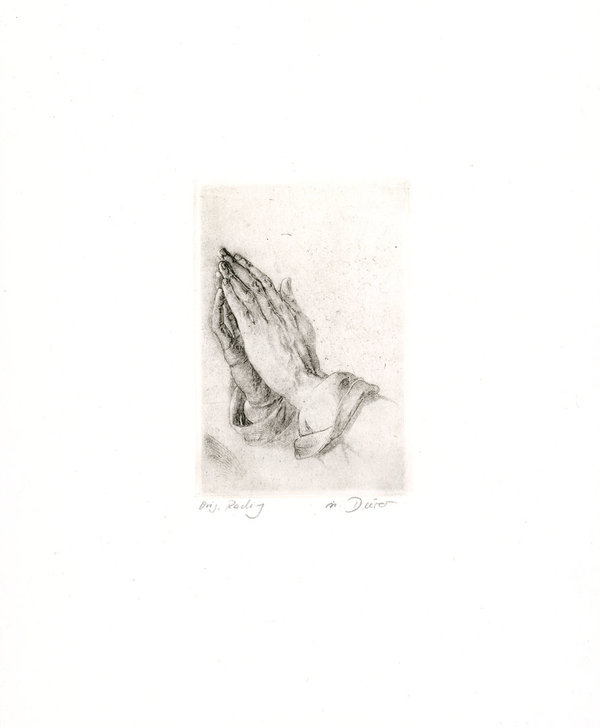 Radierung - Albrecht Dürer - 20*25cm