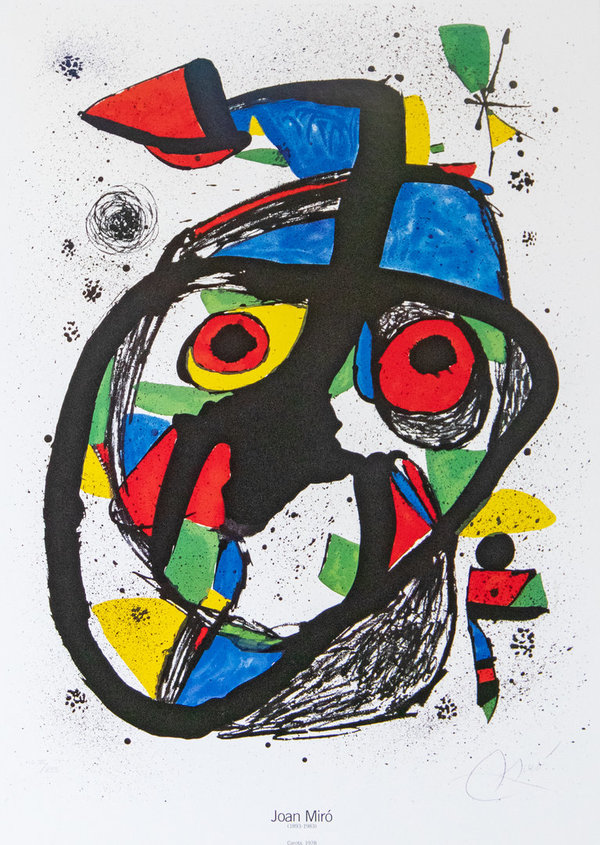 Kunstdruck - Joan Miro - 60*80cm