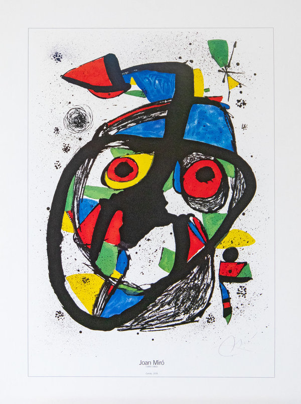 Kunstdruck - Joan Miro - 60*80cm