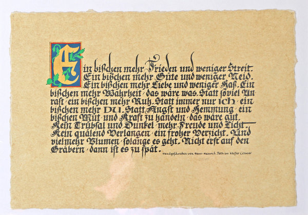 Kunstdruck - Hans Heinrich Path - 45,6*41,0cm